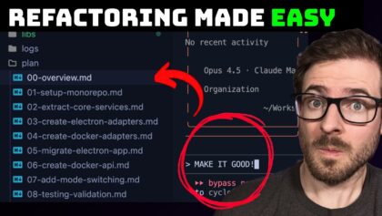 The Prompting Strategy That Saves Me Hours on Big Refactors