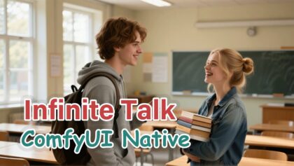Wan2.1 “Infinite Talk” comfyUI Official Update!,faster and better,single and multi speakers