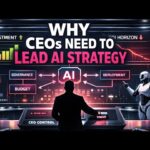 Why CEOs Need to Lead AI Strategy