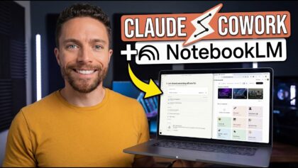 Claude Cowork + NotebookLM Is Overpowered
