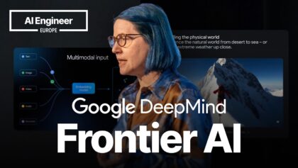 Frontier AI and the Future of Intelligence — Raia Hadsell, VP of Research, Google DeepMind