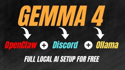 Gemma 4 + OpenClaw + Ollama + Discord – Full Local AI Setup for Free