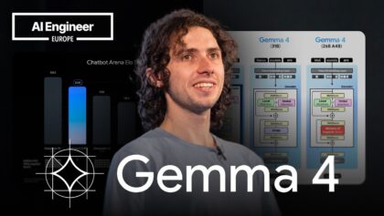 Gemma, DeepMind’s Family of Open Models — Omar Sanseviero, Google DeepMind