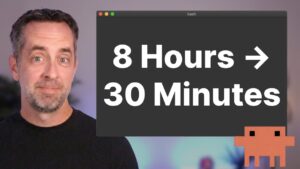 How I do 8 hours of work in 30 minutes with Claude Code