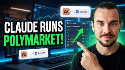 I Run My Polymarket Agent With Claude Routines