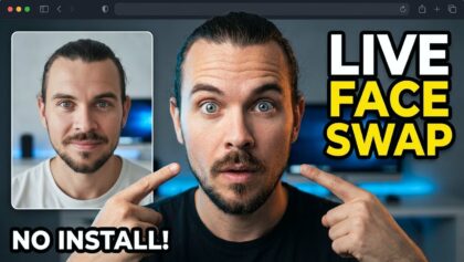 Live Deepfake Face Swap in Your Browser — No Install