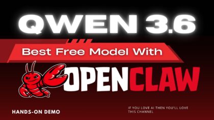 Qwen3.6 – Best Free Model for OpenClaw Right Now: Hands-on Demo