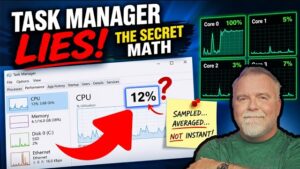 Task Manager is LYING About Your CPU Usage (Here’s the Truth)