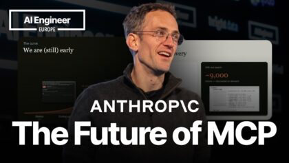 The Future of MCP — David Soria Parra, Anthropic