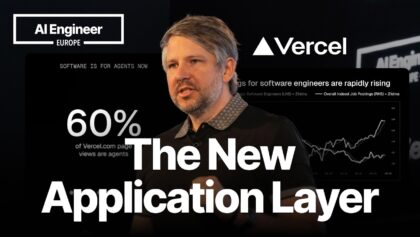 The New Application Layer – Malte Ubl, CTO Vercel