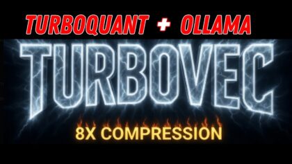 Turbovec – Google’s TurboQuant Implementation with Ollama | 8x Compression Proven